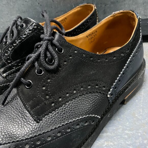 ENGINEERED GARMENTS x TRICKER'S GIBSON Multicolor Multi Leather Derby Shoes - Picture 10 of 12